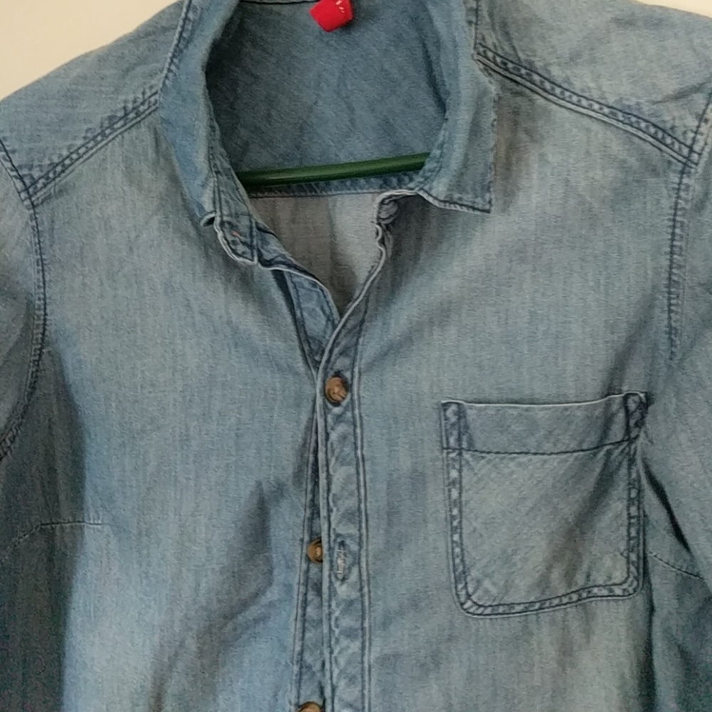 Denim button down - Picture 2 of 2